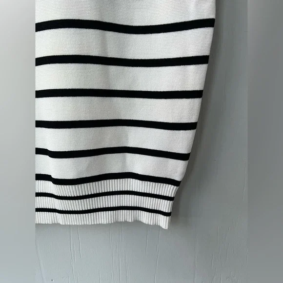 Christian Dior Silk/Cotton Striped Vest (US 8) - Picture 4 of 13